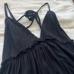 Black mini dress!